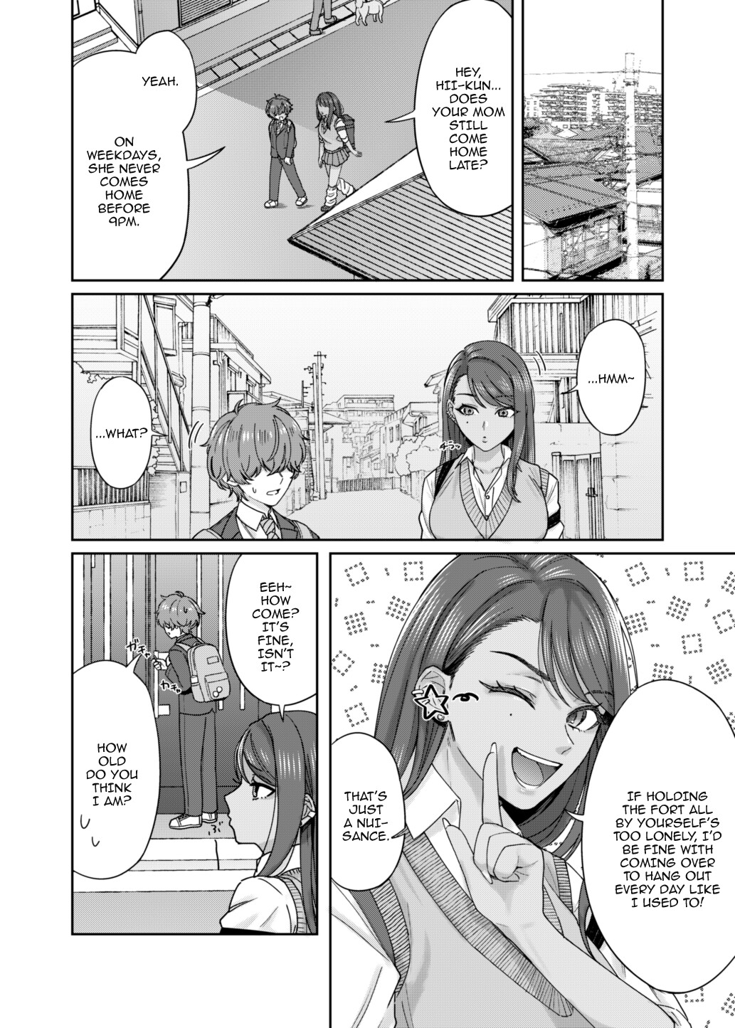 Hentai Manga Comic-Story About A Secret Study Session With My Black Gyaru Childhood Friend-Read-5